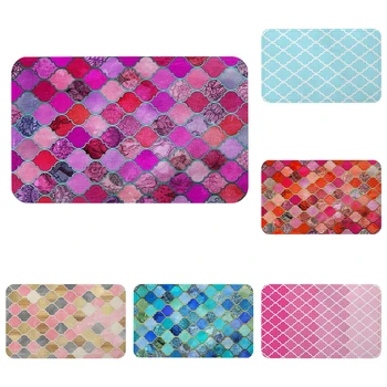Gemstone Scale Geometry Doormat Bath Kitchen Carpet Decorative Anti-Slip Mats Room Car Floor Bar Rugs Door Home Decor Gift
Gemstone Scale Geometry Doormat Bath Kitchen Carpet Decorative Anti-Slip Mats Room Car Floor Bar Rugs Door Home Decor Gift