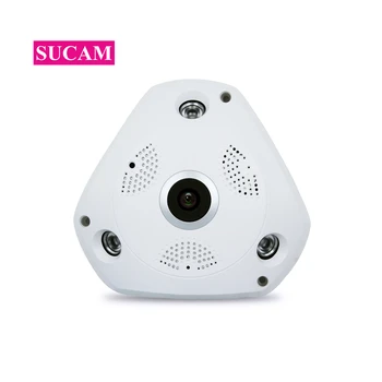 SUCAM 1.3Megapixel Dome Indoor Wifi Camera 360 Degrees Panoramic 1.44mm Fisheye Lens Wireless IP Camera 360Eye S Alerm
SUCAM 1.3Megapixel Dome Indoor Wifi Camera 360 Degrees Panoramic 1.44mm Fisheye Lens Wireless IP Camera 360Eye S Alerm