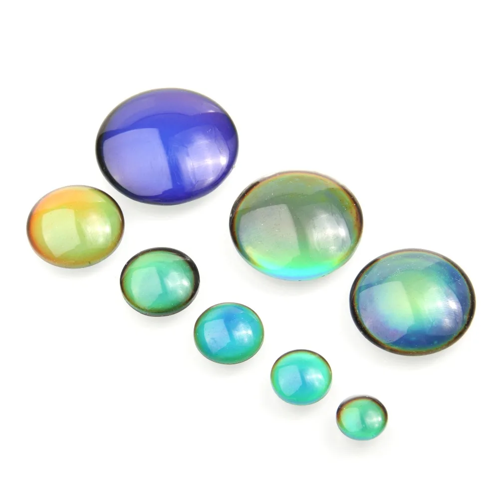 Cabochon Color Change by Temperature 8 10 12 14 16 18 20 25 30mm Round Shape for Making Jewelry DIY
Cabochon Color Change by Temperature 8 10 12 14 16 18 20 25 30mm Round Shape for Making Jewelry DIY