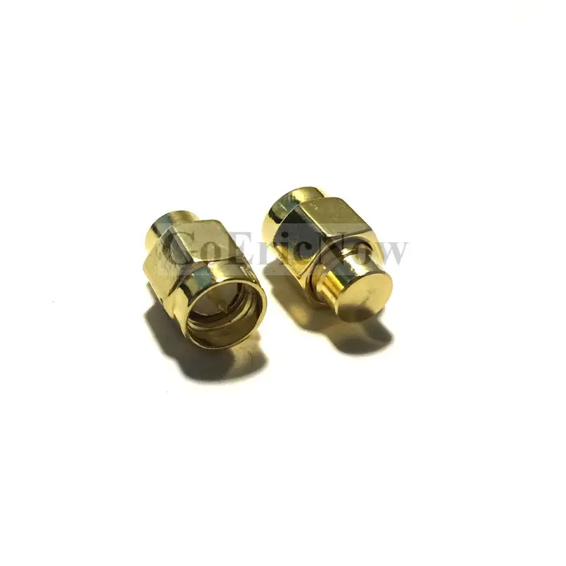 1 pcs Goldplated SMA Male 2W 6GHZ 50 Ohm Dummy Load Connector Plug 
1 pcs Goldplated SMA Male 2W 6GHZ 50 Ohm Dummy Load Connector Plug
