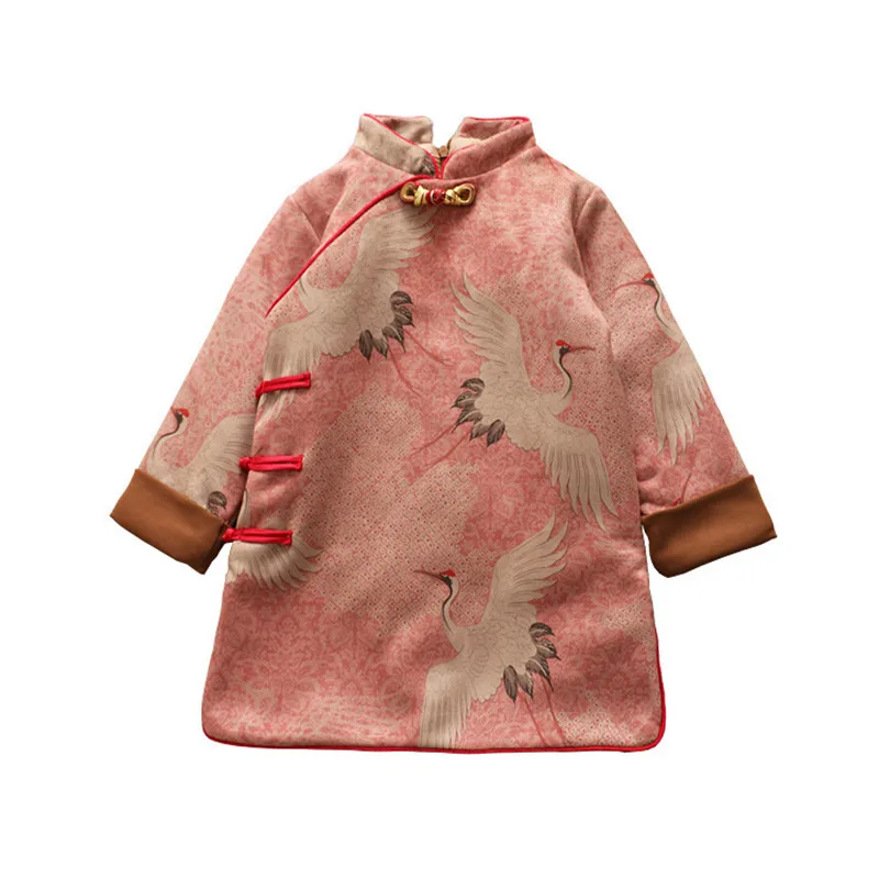 Toddler Dresses Winter New Year Kids Girl Long Sleeve Straight Animal Print Cheongsam Fashion Baby Princess Dress 2-8Years
Toddler Dresses Winter New Year Kids Girl Long Sleeve Straight Animal Print Cheongsam Fashion Baby Princess Dress 2-8Years