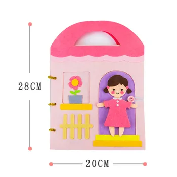 Children Soft Cloth Books Non-Woven Panting Book Manual Intelligence Puzzle Toy Book Early Education Development Reading Book
Children Soft Cloth Books Non-Woven Panting Book Manual Intelligence Puzzle Toy Book Early Education Development Reading Book