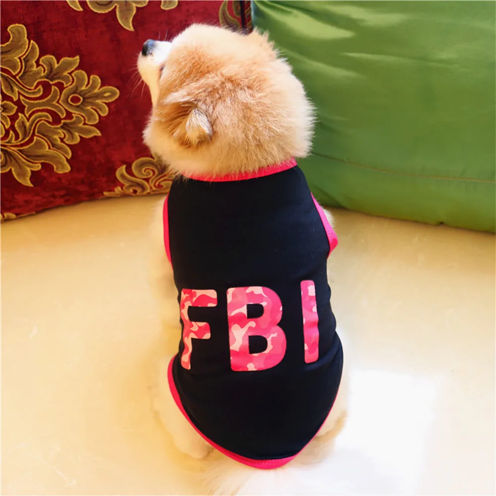 Dog Vest Pet Dog Clothing Cotton T shirt Puppy Costume 2 Colors Hondenjas Dog Clothes Summer Pet Apparel
Dog Vest Pet Dog Clothing Cotton T shirt Puppy Costume 2 Colors Hondenjas Dog Clothes Summer Pet Apparel