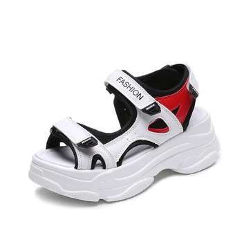 Hot Fashion Open-toed Women Sport Sandals Casual Platform Women Sandals Beach Shoes Outdoor Hollow Out Shoes Women Waterproof
Hot Fashion Open-toed Women Sport Sandals Casual Platform Women Sandals Beach Shoes Outdoor Hollow Out Shoes Women Waterproof