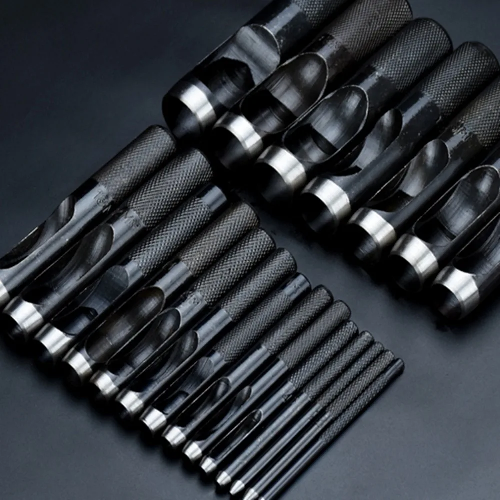 1/1.5/2/2.5/3/4/5/6/7/8/9/10/11/12/13/14/15/16/17/18mm German-style Circular Leather Punch Craft Hole Punching Tool Handworking
1/1.5/2/2.5/3/4/5/6/7/8/9/10/11/12/13/14/15/16/17/18mm German-style Circular Leather Punch Craft Hole Punching Tool Handworking