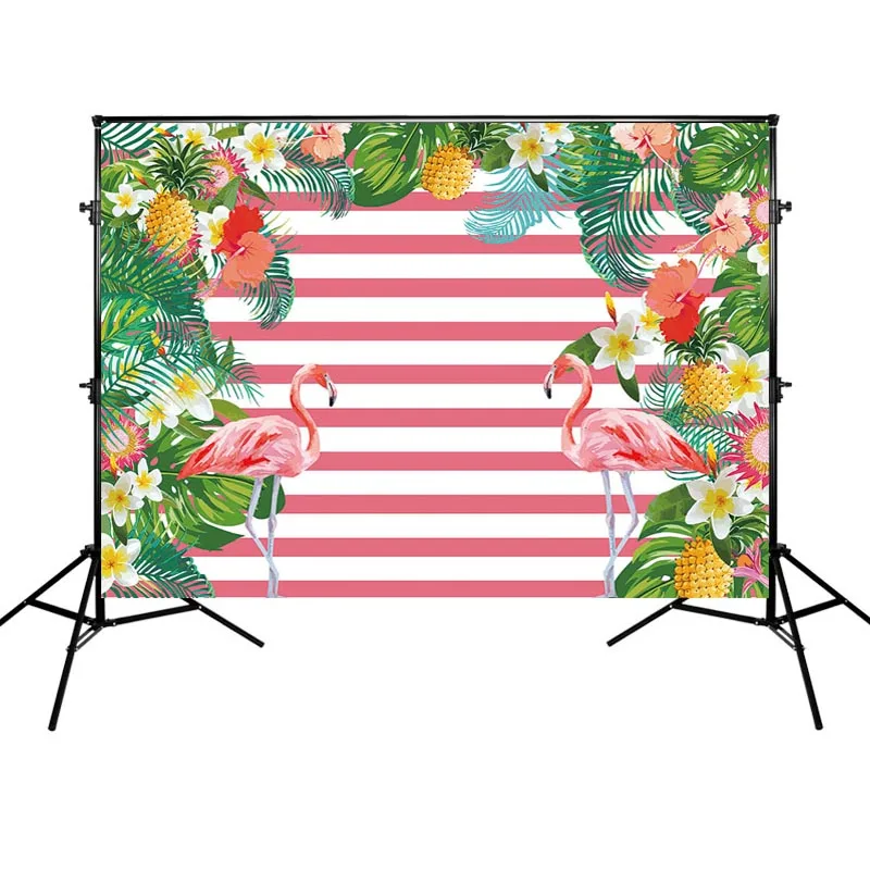 Flamingo Background Red and White Stripes Birthday Party Backdrop Colorful Flowers Photography Backgrounds
Flamingo Background Red and White Stripes Birthday Party Backdrop Colorful Flowers Photography Backgrounds