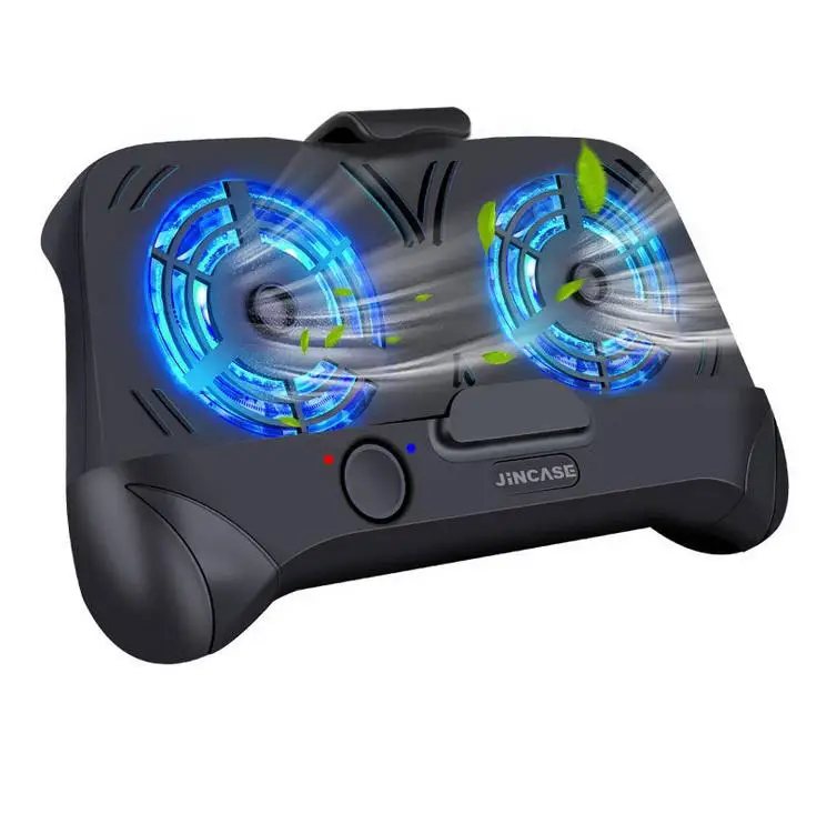 EastVita Mobile Phone Cooler Cooling Fan Gamepad Holder Stand 2000 mAh Power Bank Radiator Mute Fan for 4-7 inch Smartphone
EastVita Mobile Phone Cooler Cooling Fan Gamepad Holder Stand 2000 mAh Power Bank Radiator Mute Fan for 4-7 inch Smartphone