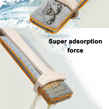 Double Sided Mop Self Wringing Flat 360 Spin Lazy Mop Floor Cleaning Hardwood Floor Kitchen TN99
Double Sided Mop Self Wringing Flat 360 Spin Lazy Mop Floor Cleaning Hardwood Floor Kitchen TN99