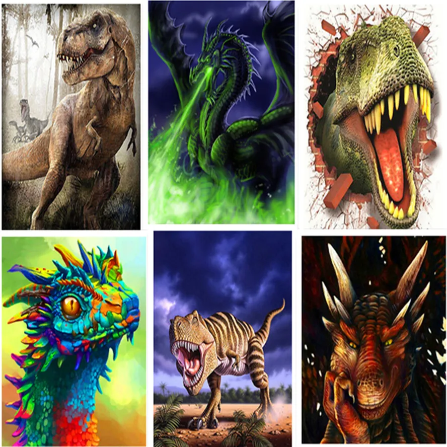 Needlework 5D Diamond Embroidery Dinosaur Animal Full Resin Diamond With Picture Home Decor Mosaic Diy Diamond Painting Dinos
Needlework 5D Diamond Embroidery Dinosaur Animal Full Resin Diamond With Picture Home Decor Mosaic Diy Diamond Painting Dinos