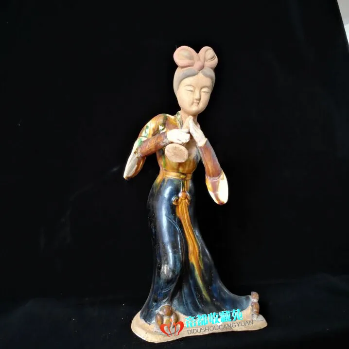 Antique Chinease Tang Sancai pottery Geishar statue /sculpture,Handicrafts,best collection&adornment, Free shipping
Antique Chinease Tang Sancai pottery Geishar statue /sculpture,Handicrafts,best collection&adornment, Free shipping