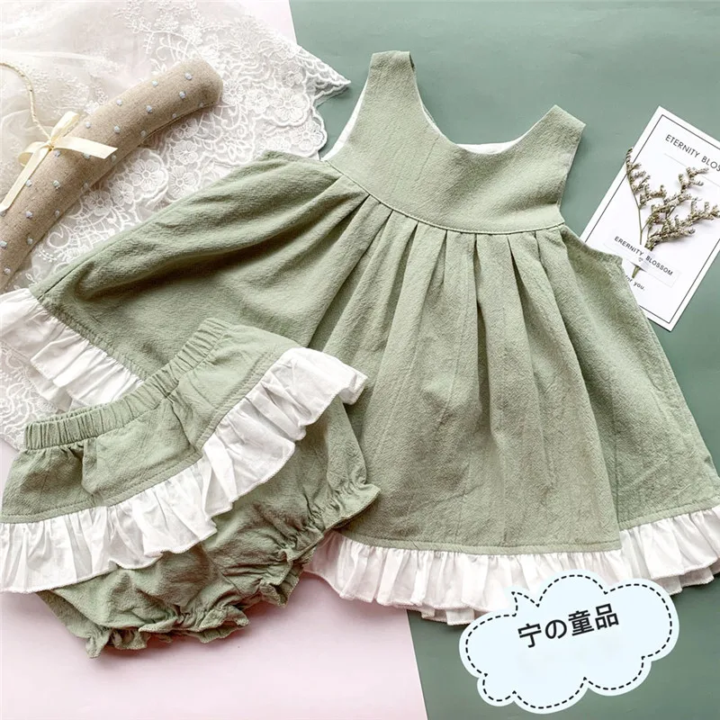 0-3Y Lovely Newborn Baby Girl Kids Clothing Sets Summer Cotton 2Pcs Sleeveless Bowknot Tank Dress Ruffles Shorts Girl Outfits
0-3Y Lovely Newborn Baby Girl Kids Clothing Sets Summer Cotton 2Pcs Sleeveless Bowknot Tank Dress Ruffles Shorts Girl Outfits