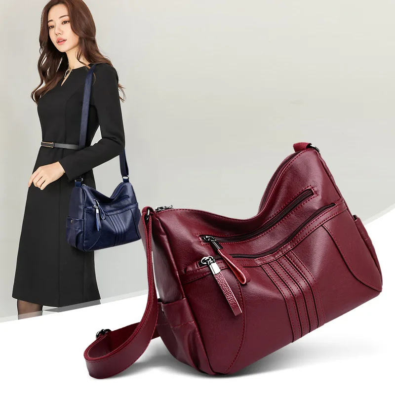 PU Leather Soft Shoulder Bags For Women 2019 Minimalist Stylish Solid Crossbody Bags Female Casual Shopping Travel Hand Bags
PU Leather Soft Shoulder Bags For Women 2019 Minimalist Stylish Solid Crossbody Bags Female Casual Shopping Travel Hand Bags