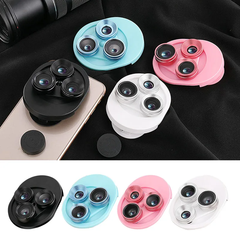 Professional Integral Turntable External Use Wide Angle Macro Camera Lens Set Fish Eye Lens 3 In 1 Mobile Phone Lens Set lenses
Professional Integral Turntable External Use Wide Angle Macro Camera Lens Set Fish Eye Lens 3 In 1 Mobile Phone Lens Set lenses