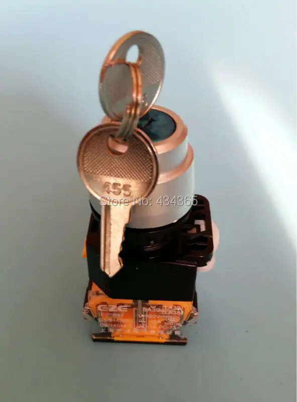 10pcs Key Button with 3 position Knob Auto Lock Push Button Switch LA38-21Y/3
10pcs Key Button with 3 position Knob Auto Lock Push Button Switch LA38-21Y/3