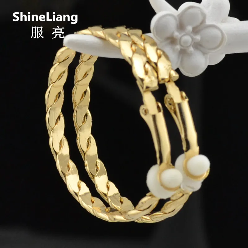Clip On Ear Without Piercing Earrings for Women Fashion Jewellery Rose gold Black Silver Plating Double Round Threaded Earings
Clip On Ear Without Piercing Earrings for Women Fashion Jewellery Rose gold Black Silver Plating Double Round Threaded Earings