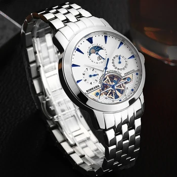 BINKADA Men's Classic Skeleton Mechanical Watches Waterproof 30M Genuine Leather Brand Luxury Hollow Automatic Watch saat
BINKADA Men's Classic Skeleton Mechanical Watches Waterproof 30M Genuine Leather Brand Luxury Hollow Automatic Watch saat