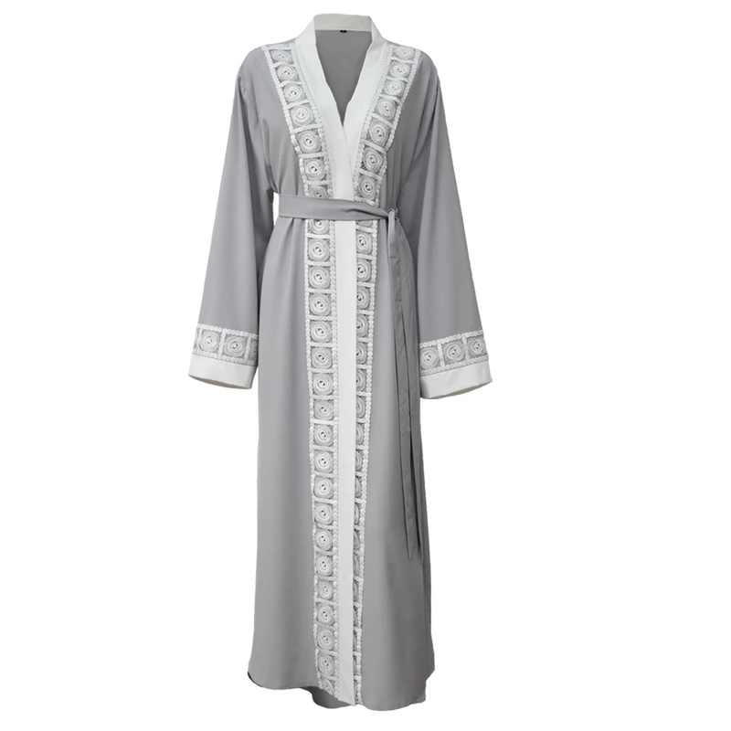 Plus Size 2019 Spring Summer Dubai Abaya Muslim African Boho Women Long Lace Patchwork Cardigan Maxi Blouse Roupa Feminina
Plus Size 2019 Spring Summer Dubai Abaya Muslim African Boho Women Long Lace Patchwork Cardigan Maxi Blouse Roupa Feminina