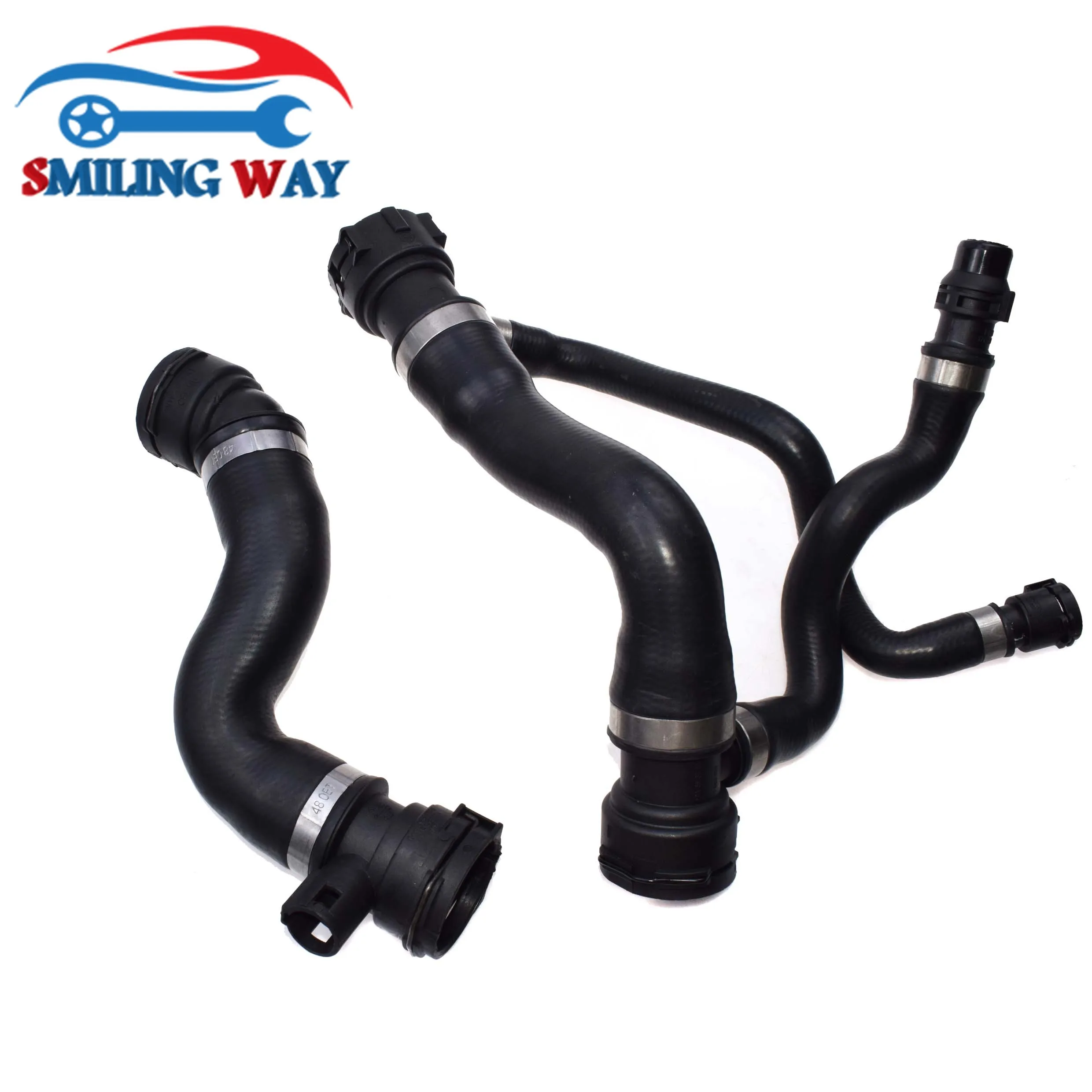 Lower & Upper Coolant Radiator Hose Pipe For BMW 5er E60 E61 525i 525xi 530i 530xi 2006 2007 OE# 17127546064 & 17127521778
Lower & Upper Coolant Radiator Hose Pipe For BMW 5er E60 E61 525i 525xi 530i 530xi 2006 2007 OE# 17127546064 & 17127521778