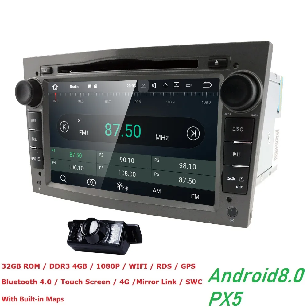 2DIN 4G RAM 32G ROM Octa Core Android8.0 Car DVD Player For Opel Astra H Vectra Corsa Zafira B C G GPS Radio stereo WIFI DVR OBD
2DIN 4G RAM 32G ROM Octa Core Android8.0 Car DVD Player For Opel Astra H Vectra Corsa Zafira B C G GPS Radio stereo WIFI DVR OBD