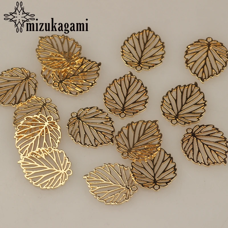 22mm 10pcs/lot Fashion Zinc Alloy Charms Pendant Gold Hollow Leaves Shape Charms For DIY Jewelry Making Finding Accessories
22mm 10pcs/lot Fashion Zinc Alloy Charms Pendant Gold Hollow Leaves Shape Charms For DIY Jewelry Making Finding Accessories