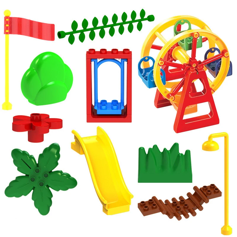 LETAI Blocks Building Parts Ferris wheel/Swing/Slide/Flag Interactive Bulk Creator DIY Magwisdom Funny Toy Compatible With Legoe
LETAI Blocks Building Parts Ferris wheel/Swing/Slide/Flag Interactive Bulk Creator DIY Magwisdom Funny Toy Compatible With Legoe