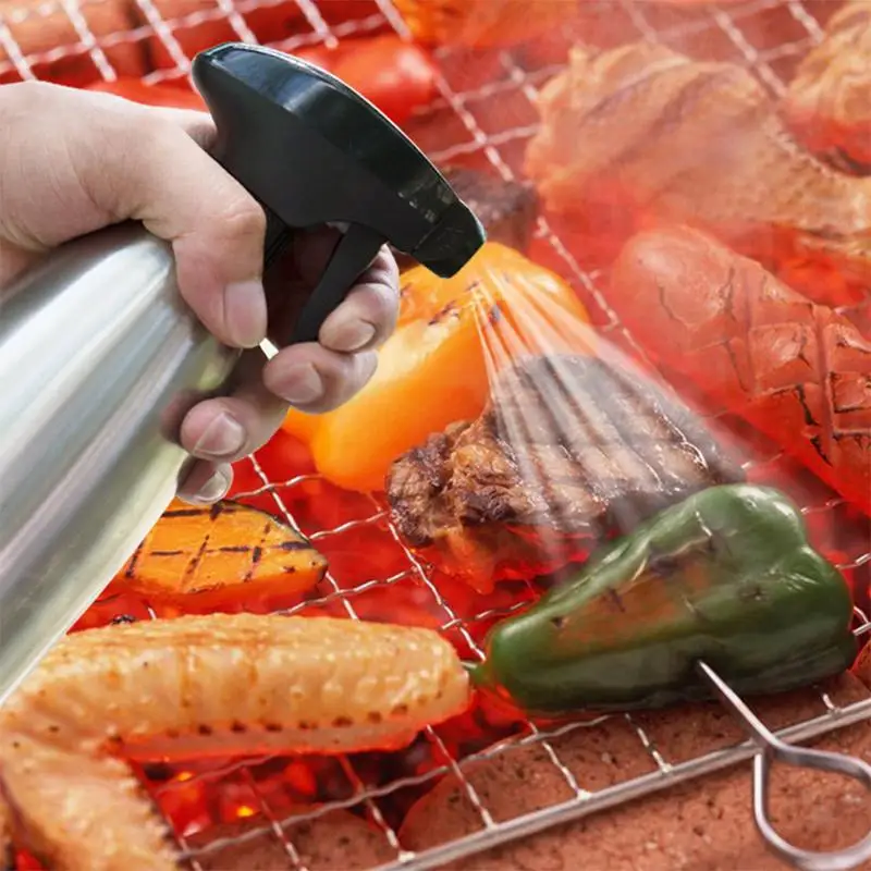 Stainless Steel Spray Bottles Refillable Oil Vinegar Mist Spraying Bottle Water Pump Gravy Boats Grill BBQ Sprayer Kitchen Tools
Stainless Steel Spray Bottles Refillable Oil Vinegar Mist Spraying Bottle Water Pump Gravy Boats Grill BBQ Sprayer Kitchen Tools