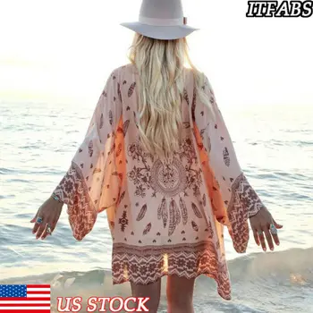 New 2019 Summer Women Loose Blouse Summer Casual Boho Chiffon Coat Shawl Kimono Cardigan Tops
New 2019 Summer Women Loose Blouse Summer Casual Boho Chiffon Coat Shawl Kimono Cardigan Tops