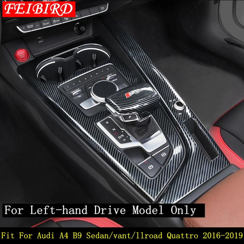 Matte / Carbon Fiber Style Gear Shift Box Decoration Cover Trim Fit For Audi A4 B9 Sedan / Avant / Allroad Quattro 2016 - 2020
Matte / Carbon Fiber Style Gear Shift Box Decoration Cover Trim Fit For Audi A4 B9 Sedan / Avant / Allroad Quattro 2016 - 2020