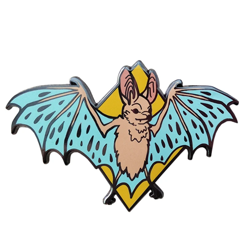 Ghost bat brooch spooky Gothic badge cute aesthetics art pin Halloween gift unisex jacket backpack decor
Ghost bat brooch spooky Gothic badge cute aesthetics art pin Halloween gift unisex jacket backpack decor
