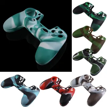 Green Black Gamepad Case Cover Camouflage Silicone Rubber Case Skin Cover Joystick Parts for PS4 Slim/Pro Controller Accessories
Green Black Gamepad Case Cover Camouflage Silicone Rubber Case Skin Cover Joystick Parts for PS4 Slim/Pro Controller Accessories
