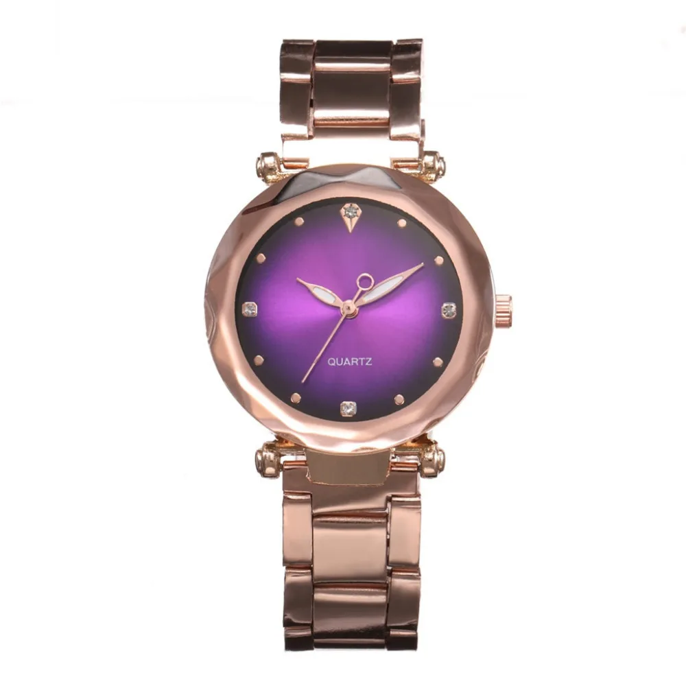 Fashion Luxury Temperament Purple Women's Watches Stainless Steel Female Clock Ladies Watch Gift Reloj Mujer Acero Inoxidable *A
Fashion Luxury Temperament Purple Women's Watches Stainless Steel Female Clock Ladies Watch Gift Reloj Mujer Acero Inoxidable *A