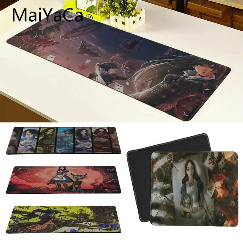 MaiYaCa Cool Fashion with a knife alice madness Beautiful Anime Mouse Mat Locking Edge Mousepad Mat Keyboard Mat Table Pad
MaiYaCa Cool Fashion with a knife alice madness Beautiful Anime Mouse Mat Locking Edge Mousepad Mat Keyboard Mat Table Pad