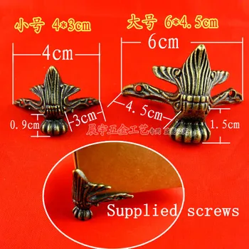 40*30mm Antique wooden feet zinc alloy Wine Four sides metal foot care Green bronze Corners tiger feet With screw Wholesale
40*30mm Antique wooden feet zinc alloy Wine Four sides metal foot care Green bronze Corners tiger feet With screw Wholesale