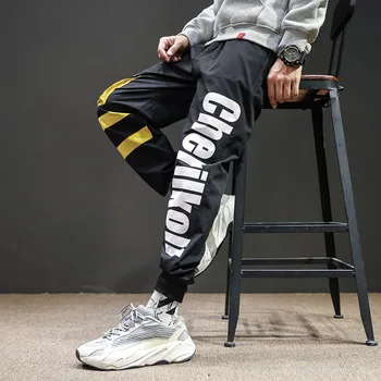 Letter Printing Plus Size M-5XL Male Big Side Pockets High Quality Solid Sweatpant Casual Loose Pants Fashion Men Hip Pop Pant
Letter Printing Plus Size M-5XL Male Big Side Pockets High Quality Solid Sweatpant Casual Loose Pants Fashion Men Hip Pop Pant