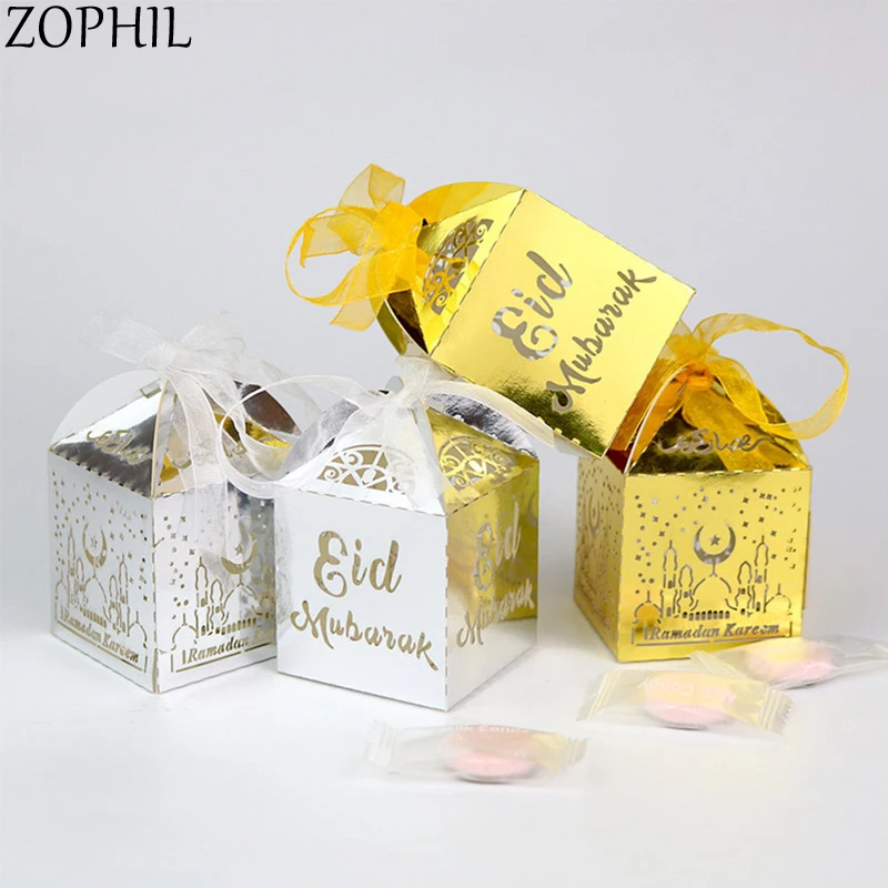 10pcs EID Mubarak Decoration Hollow Paper Gift Box for Candy Ramadan Decoration Decor Islam Festival Party Decoration Hajj Favor
10pcs EID Mubarak Decoration Hollow Paper Gift Box for Candy Ramadan Decoration Decor Islam Festival Party Decoration Hajj Favor