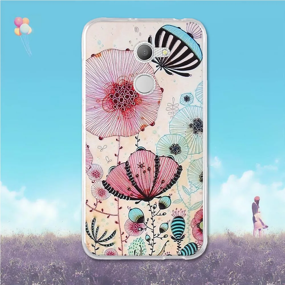 For Alcatel A3 Case Soft TPU Silicone Coque For Alcatel A3 A 3 5.0''Back Cover 3D Relief For Alcatel A3 5046Y 5046D Phone Cases