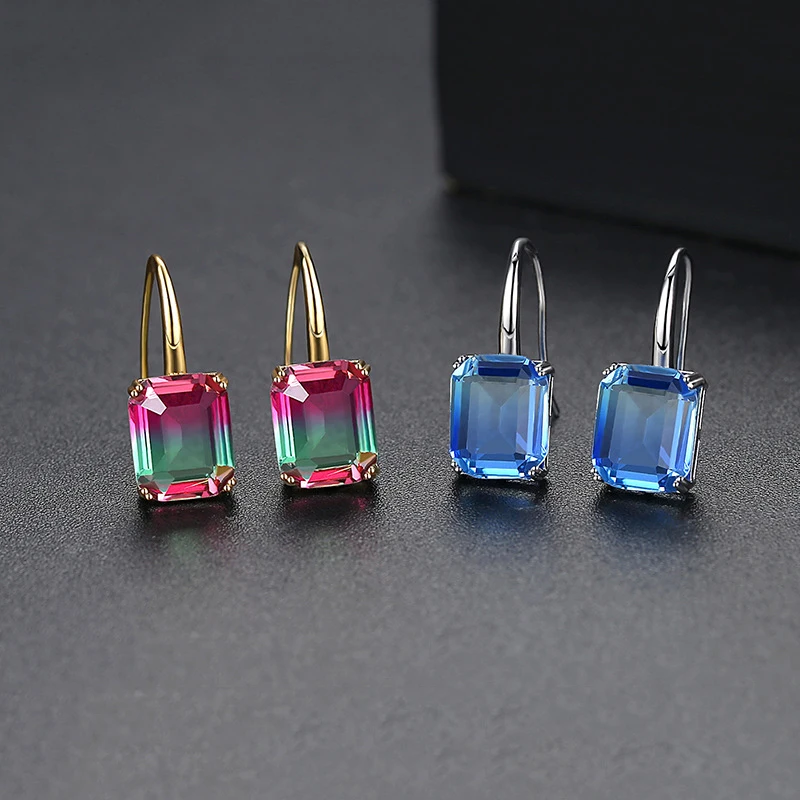 BAFFIN New Exquisite CZ Drop Earrings for Women Party Dating Luxury Square-shaped Treasure Silver Gold Color Mothers Day Gift
BAFFIN New Exquisite CZ Drop Earrings for Women Party Dating Luxury Square-shaped Treasure Silver Gold Color Mothers Day Gift