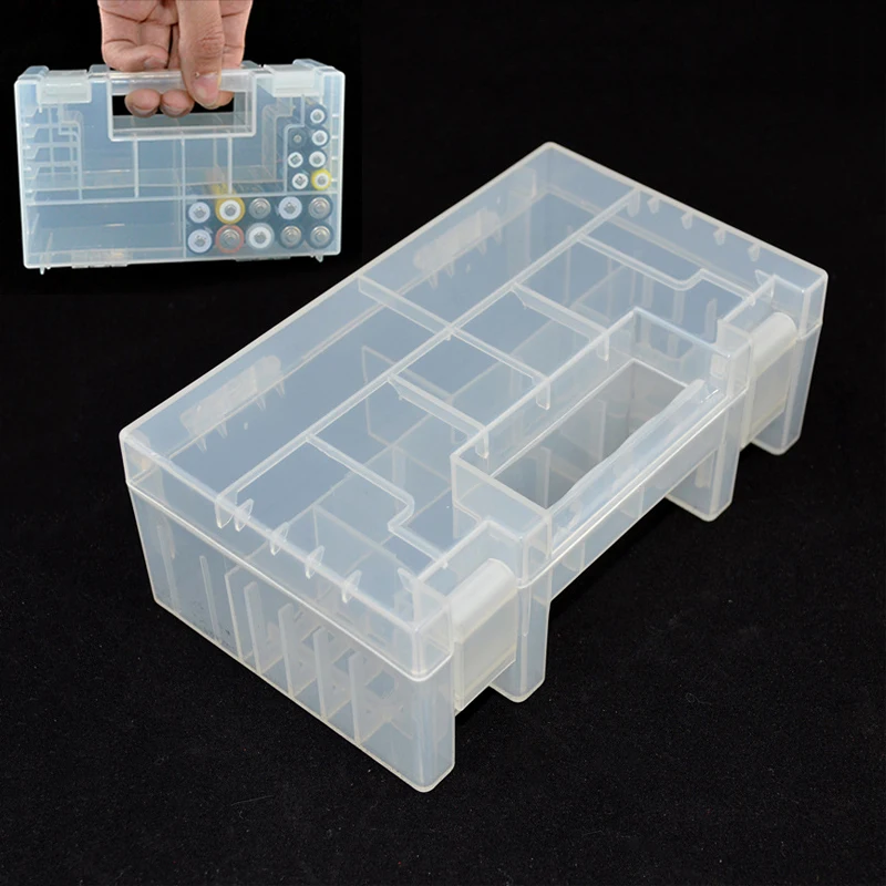 NEW 1Pc Hard Plastic Case Holder Storage Box for AA AAA 9V Battery organizer Home House Tools Useful Battery Boxes Case
NEW 1Pc Hard Plastic Case Holder Storage Box for AA AAA 9V Battery organizer Home House Tools Useful Battery Boxes Case