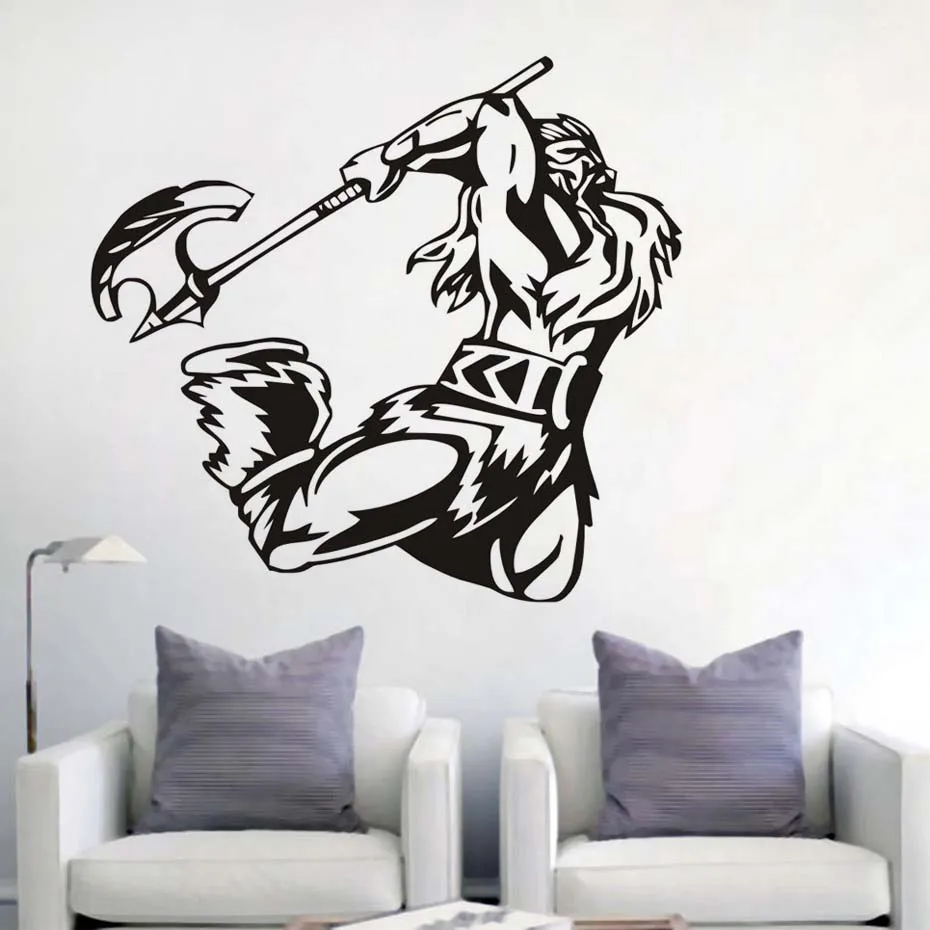 Viking Northman Warrior Wall Stickers Art Murals Removable Self Adhesive Wallpaper Living Room Boy Bedroom Decals Home Decor
Viking Northman Warrior Wall Stickers Art Murals Removable Self Adhesive Wallpaper Living Room Boy Bedroom Decals Home Decor