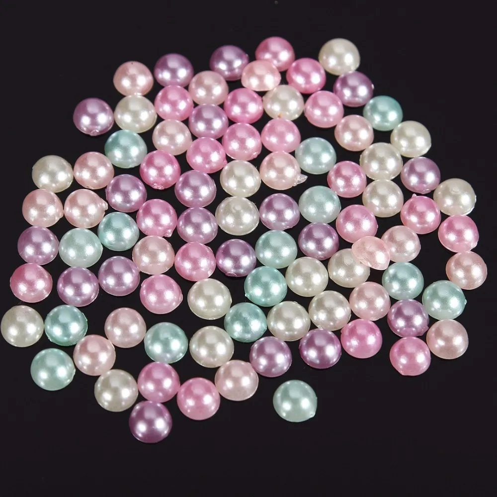 3000pcs Mixed Color Half Round Pearl Bead Flat Back 4mm For Craft DIY Scrapbook Decorations
3000pcs Mixed Color Half Round Pearl Bead Flat Back 4mm For Craft DIY Scrapbook Decorations