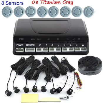 8 Sensors Car Parking Sensor Reverse Backup Radar 12V Auto Detector System 44 colors to choose buzzer sound alert
8 Sensors Car Parking Sensor Reverse Backup Radar 12V Auto Detector System 44 colors to choose buzzer sound alert