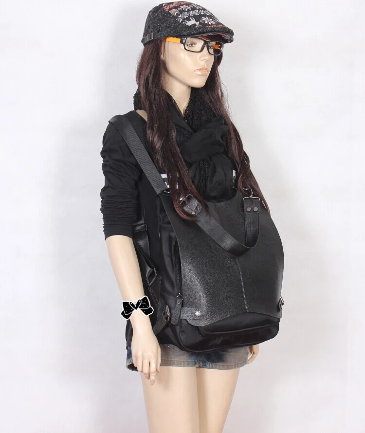 Waterproof nylon backpack bag with double Korean female leisure travel bag fashion personality new multifunctional Backpack
Waterproof nylon backpack bag with double Korean female leisure travel bag fashion personality new multifunctional Backpack