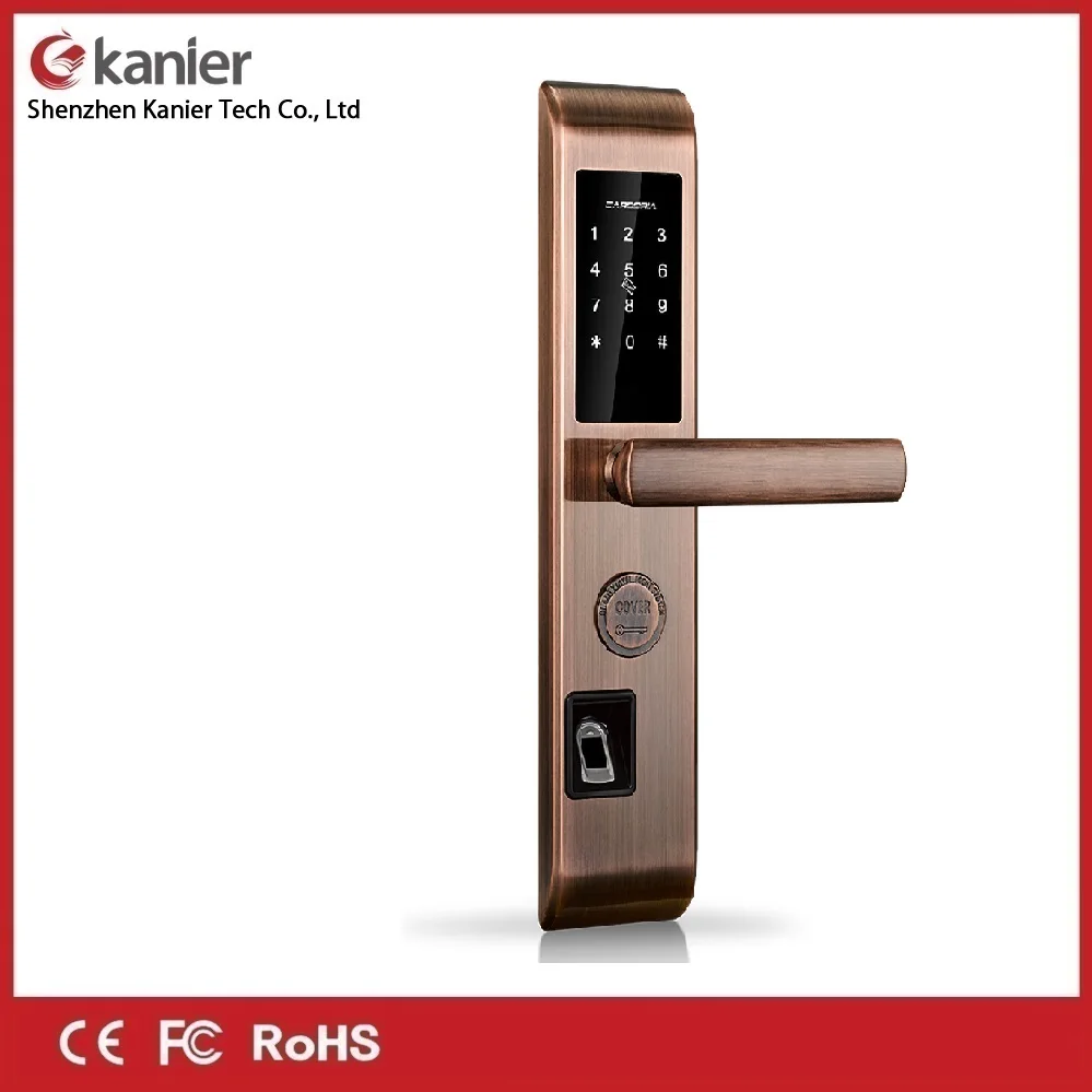 Original BT Fingerprint Password Door Lock with App option Wireless Reomte Control
Original BT Fingerprint Password Door Lock with App option Wireless Reomte Control
