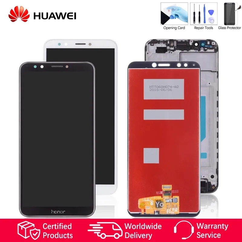 5.99" Original LCD For Huawei Honor 7C Display Touch Screen with Frame Replacement For Huawei Honor 7C LCD LND-AL30 LND-AL40
5.99" Original LCD For Huawei Honor 7C Display Touch Screen with Frame Replacement For Huawei Honor 7C LCD LND-AL30 LND-AL40