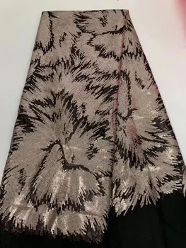 2019 Latest African Net Lace Fabric, High Quality 3d Sequins Nigerian Wedding Lace Fabrics 5Yards Gold Line French Tulle lace
2019 Latest African Net Lace Fabric, High Quality 3d Sequins Nigerian Wedding Lace Fabrics 5Yards Gold Line French Tulle lace