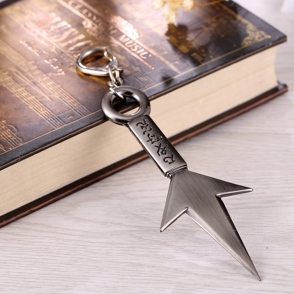 Anime Naruto Titanium Metal Keychain Ninja Kunai chaveiro Cosplay Accessories Jewelry
Anime Naruto Titanium Metal Keychain Ninja Kunai chaveiro Cosplay Accessories Jewelry
