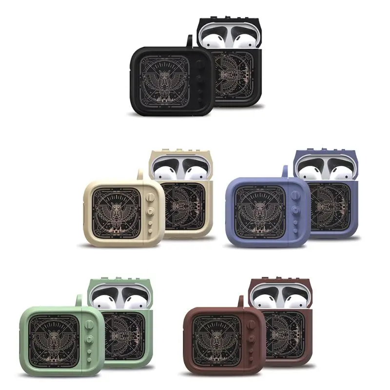 OOTDTY For AirPods Charging Box Creative Television Silicone Waterproof Shockproof Protective Shell Case Cover
OOTDTY For AirPods Charging Box Creative Television Silicone Waterproof Shockproof Protective Shell Case Cover
