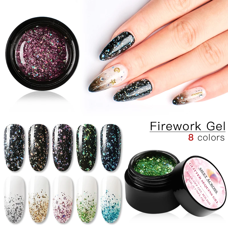 5ML Glitter Sequins Gel Nail Polish Hybrid Varnishes Nail Polish Semi Permanent UV Color platinum Manicure Gel Top Base Primer
5ML Glitter Sequins Gel Nail Polish Hybrid Varnishes Nail Polish Semi Permanent UV Color platinum Manicure Gel Top Base Primer