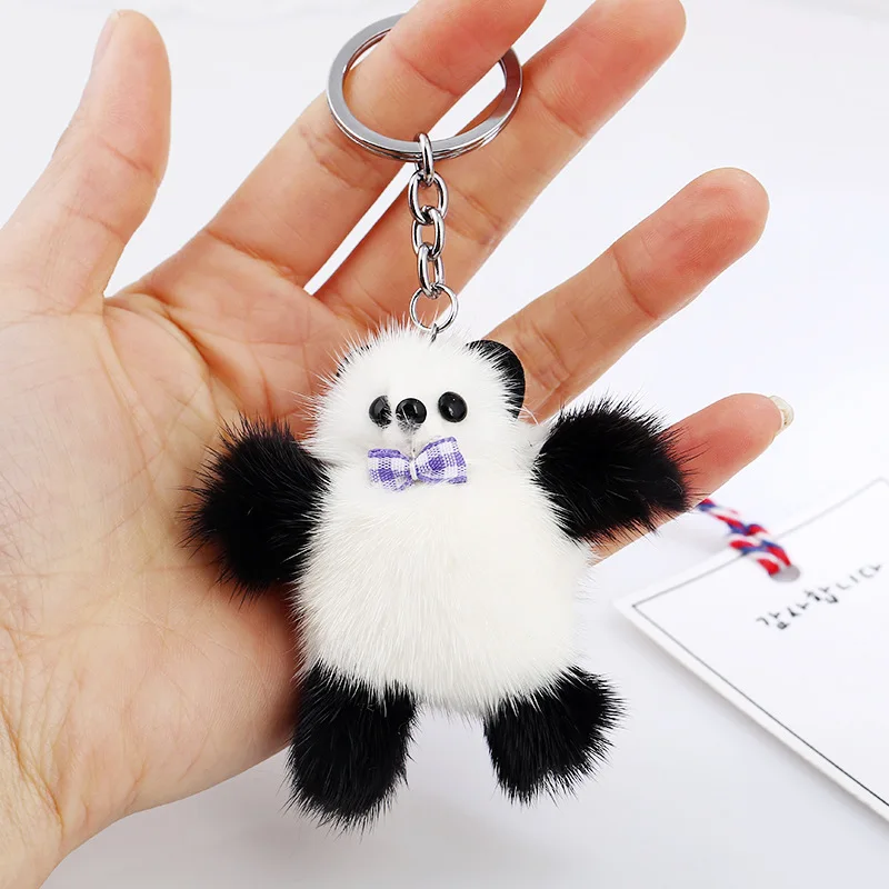 Cute Panda Fur Keychain Pompom Fake Fur Car Key Chain Fluffy Pompon Keyring Bag Charms Key Ring Llaveros Chaveiros Jewelry
Cute Panda Fur Keychain Pompom Fake Fur Car Key Chain Fluffy Pompon Keyring Bag Charms Key Ring Llaveros Chaveiros Jewelry