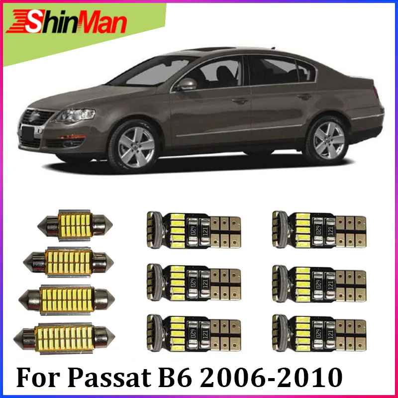 ShinMan 11x Error Free Auto LED Car Light Interior Light LED Kit For Volkswagen Passat B6 LED Interior Package 2006-2010
ShinMan 11x Error Free Auto LED Car Light Interior Light LED Kit For Volkswagen Passat B6 LED Interior Package 2006-2010